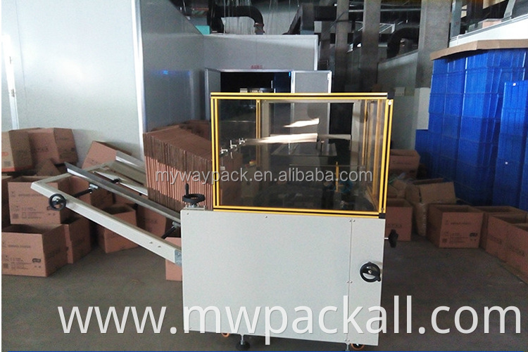 Myway supply Easy operate Assembly line machine carton erector box erector machine model KX4540
